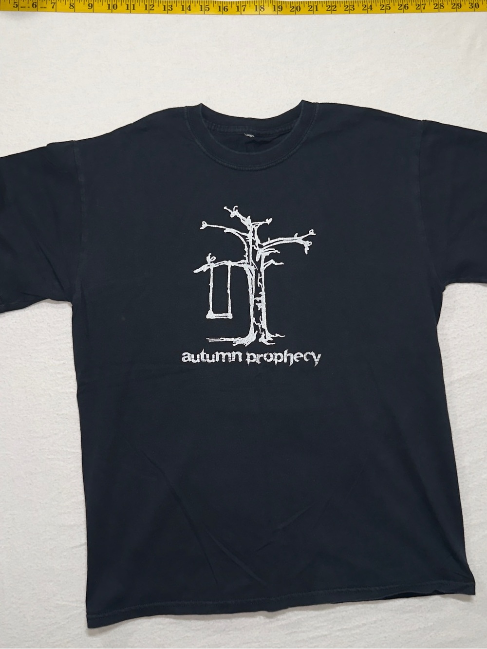 Autumn prophecy heavyweight Men's Graphic T-Shirt - Black